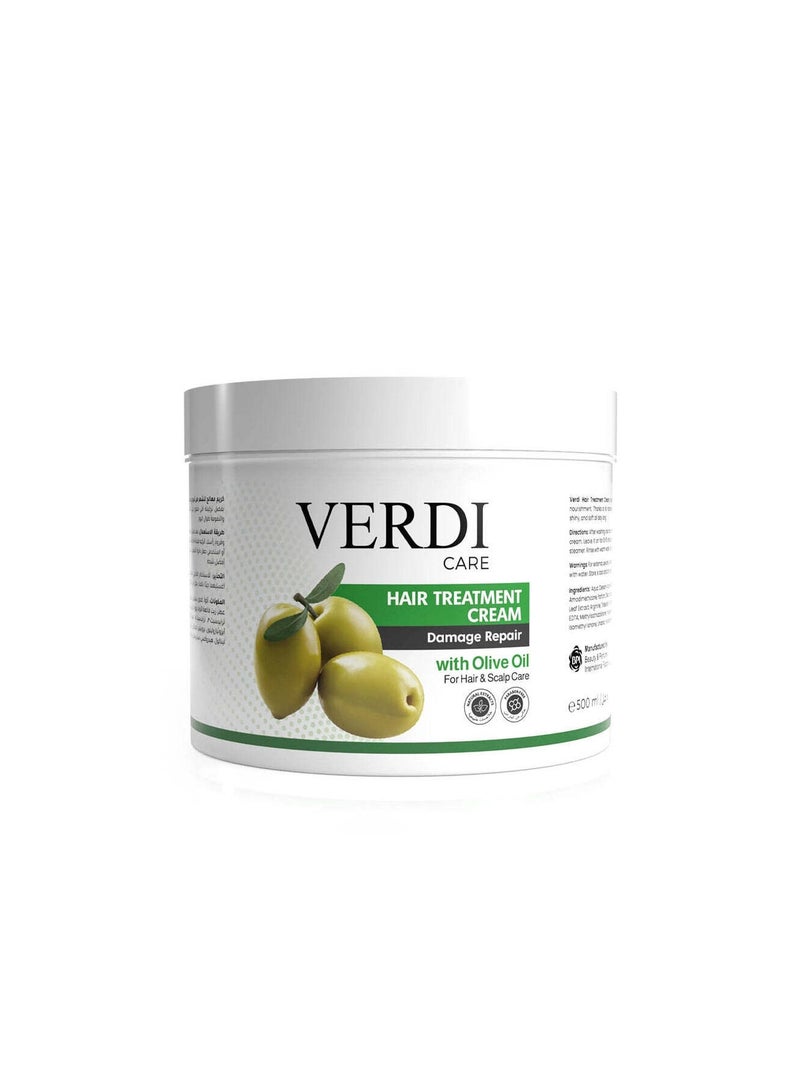 Verdi treatment hair cream olive oi 500 ml